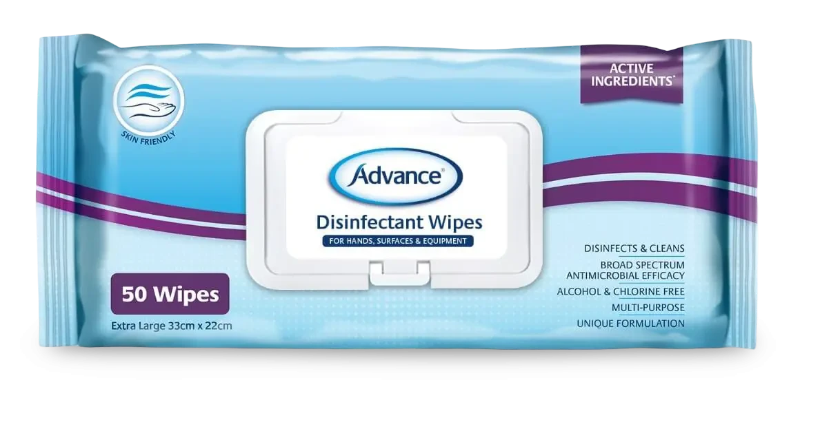 Disinfectant Wipes (33cm x 22cm)