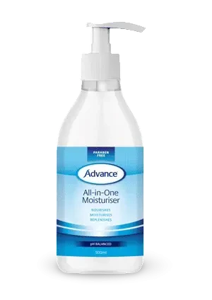All-in-One Moisturiser, 500ml Lotion Pump Bottle