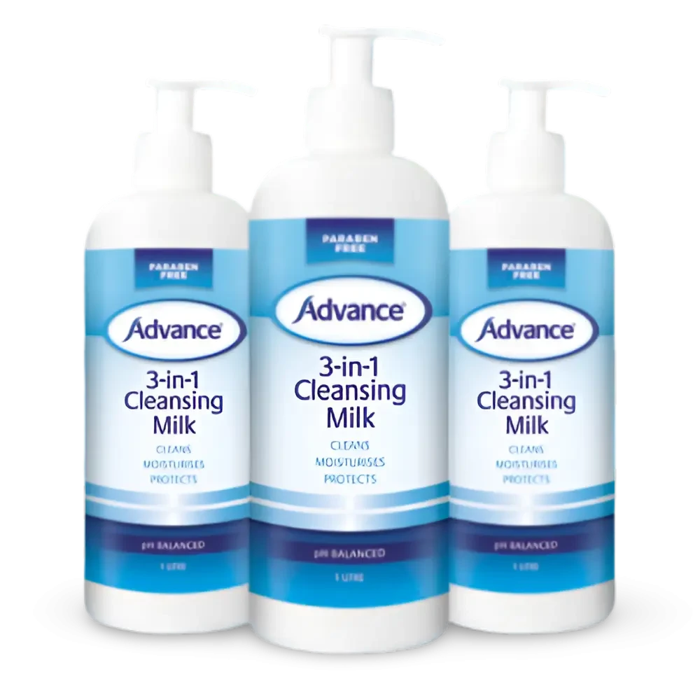 3-in-1 Cleansing Milk - 1000ml Lotion Pump Bottle