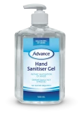Hand Sanitiser Gel 70% alcohol (500ml)